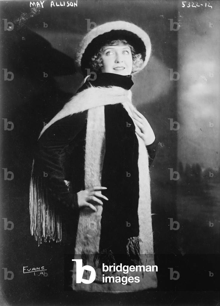 May Allison (b/w photo)