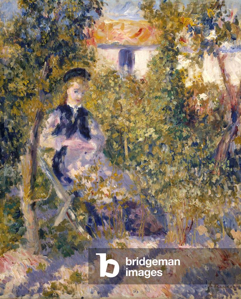 Nini in the Garden, 1876 (oil on canvas)