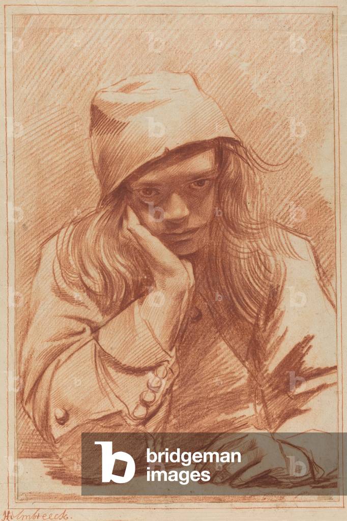 Self-Portrait (red chalk)