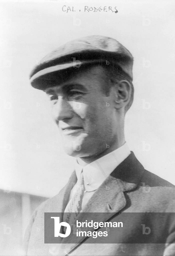 Calbraith Perry Rodgers, 1911 (b/w photo)