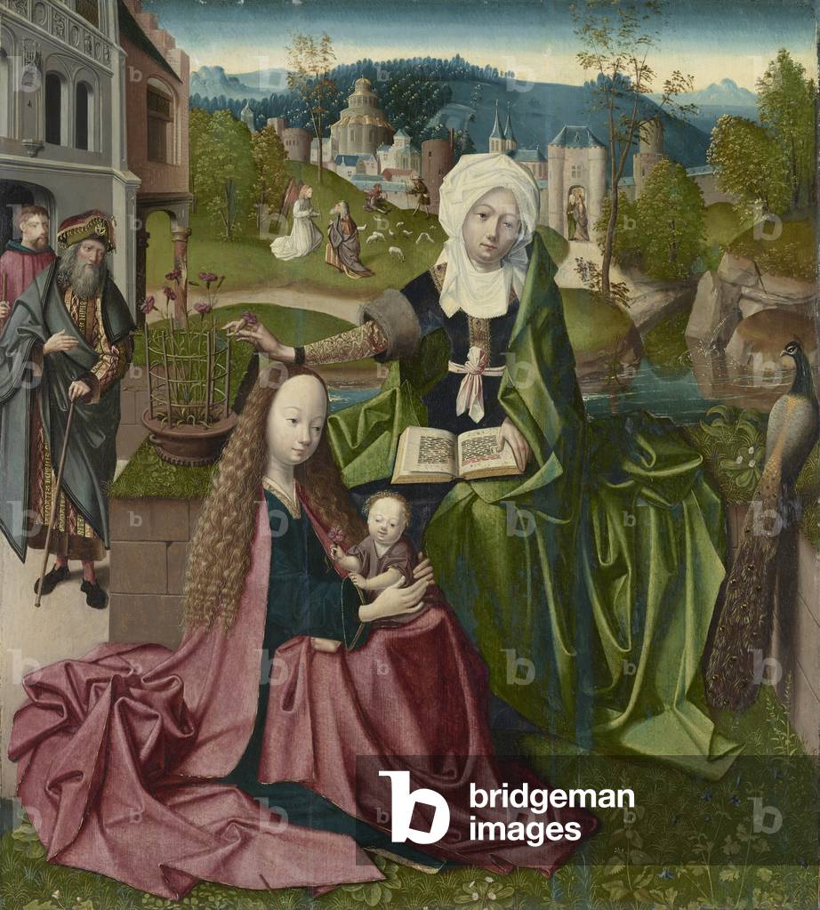 Virgin and Child with Saint Anne, c.1495 (oil on panel)