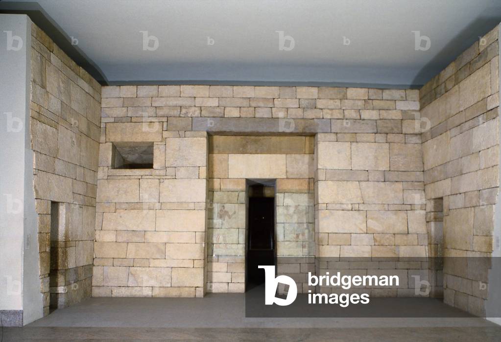 Mastaba Tomb of Perneb, c.2381–2323 BC (limestone and paint)