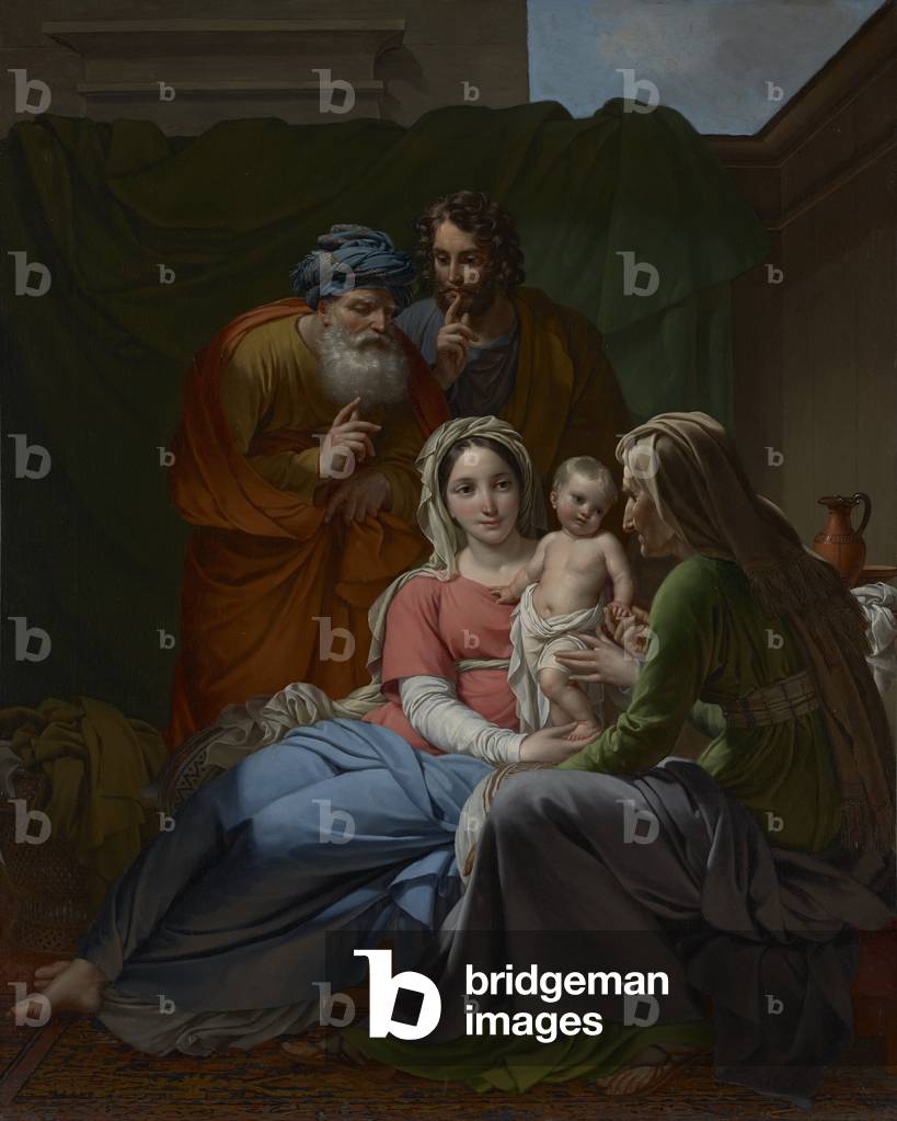 The Holy Family, c.1820 (oil on canvas)