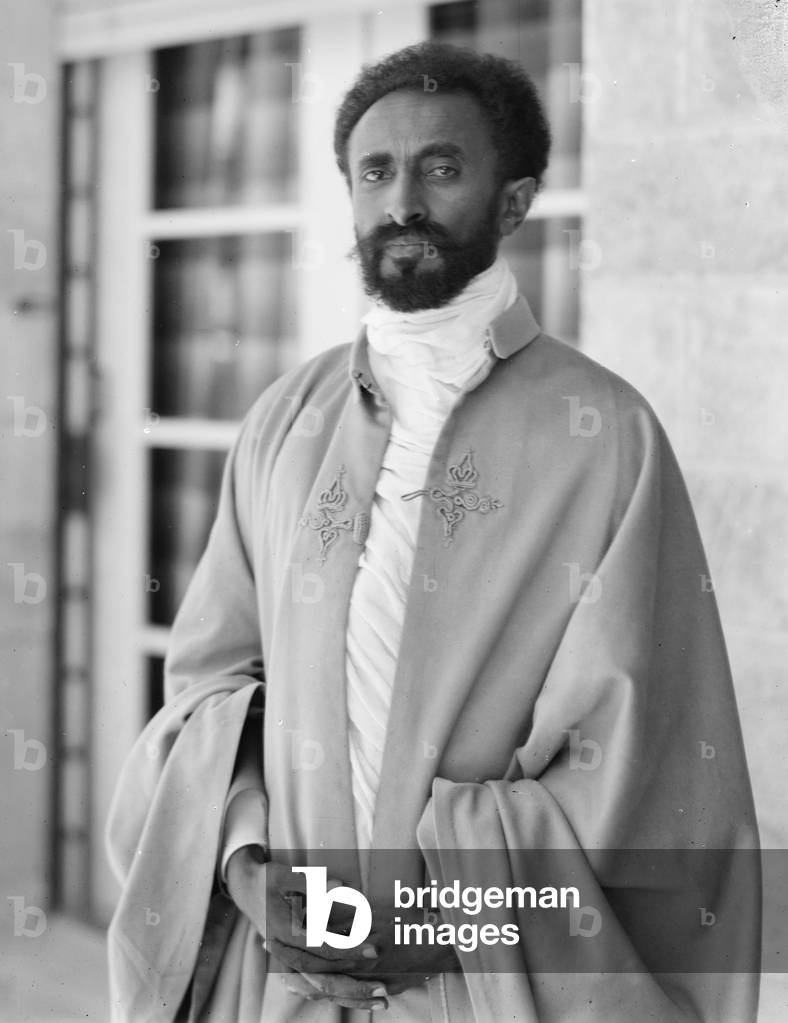 Haile Selassie, c.1923 (b/w photo)