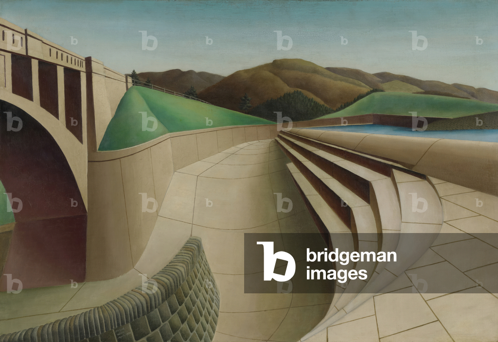 American Landscape, 1936 (oil on canvas)