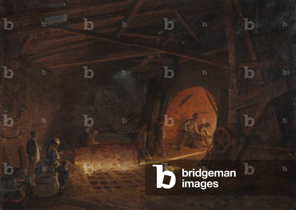 Masugnen, 1873 (oil on canvas)