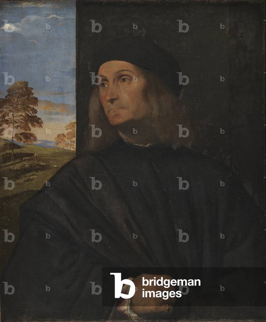 Portrait of the Venetian Painter Giovanni Bellini?, 1511-12 (oil on canvas)