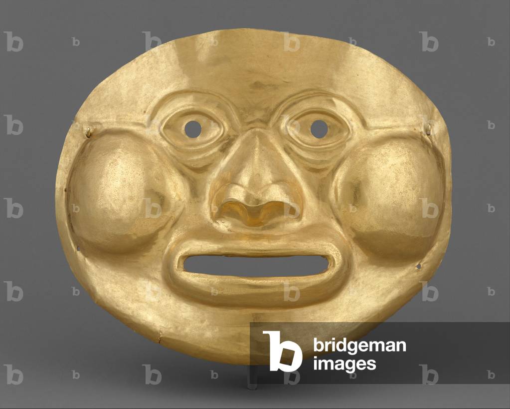 Funerary Mask, 5th–1st century BC (gold)
