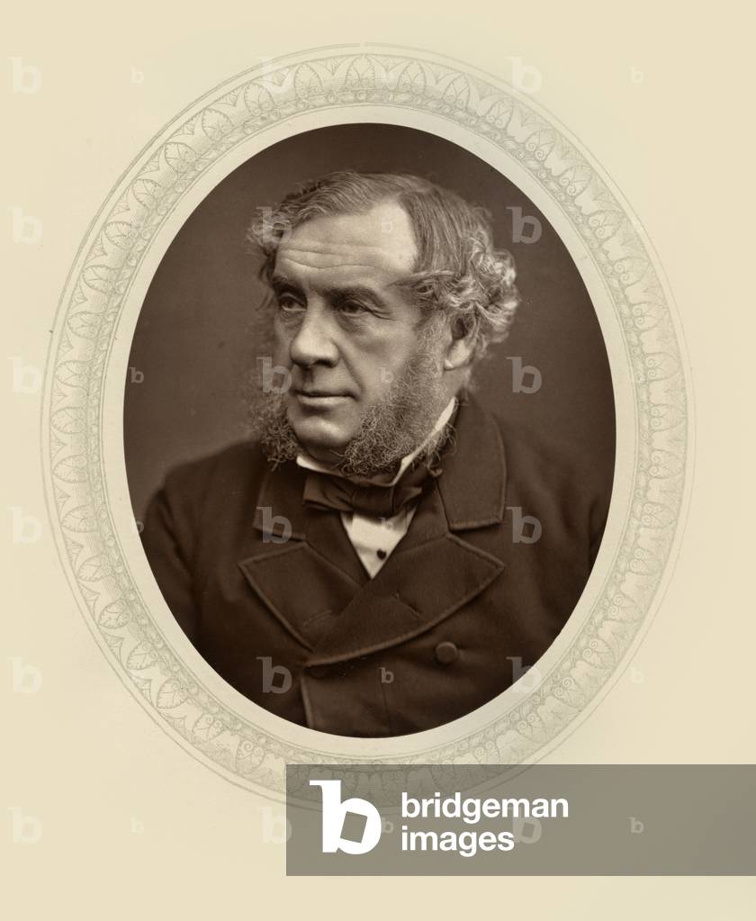 The Hon. Sir William R.Grove (b/w photo)