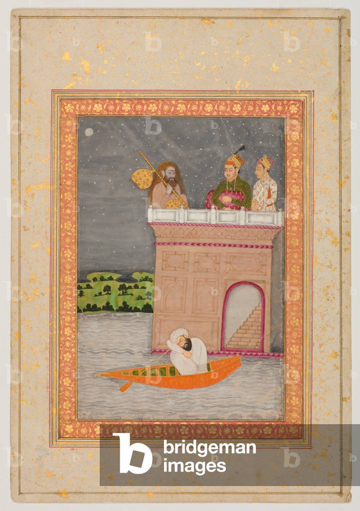 Kedara Ragini, c.1760 (paint and gold on paper)