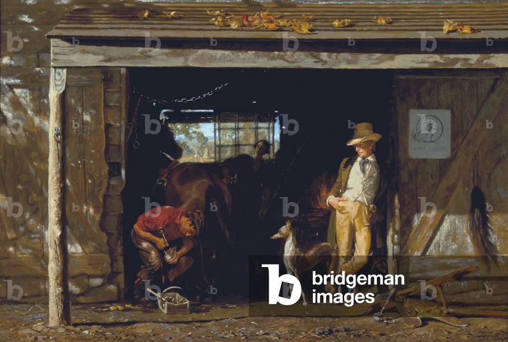 Leisure and Labor, 1858 (oil on canvas)