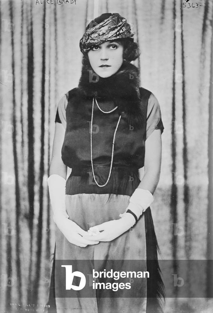 Alice Brady (b/w photo)