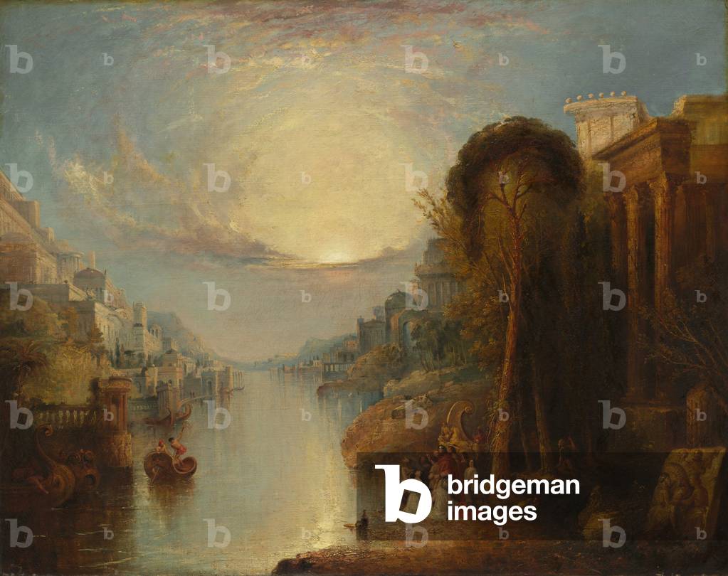 Karthago, um 1830 (Öl auf Stoff)