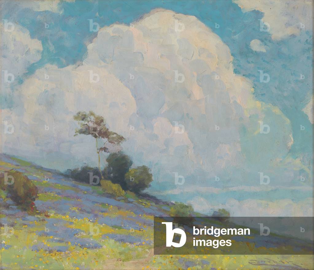 Landscape, 1925-30 (oil on board)