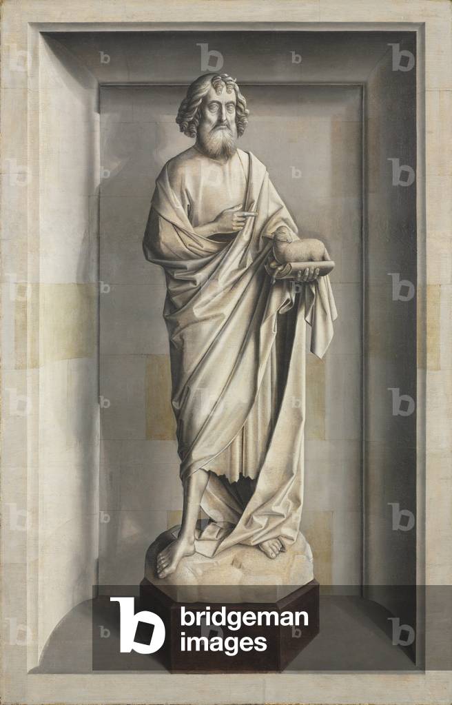Immagine di Dipinto "Saint John the Baptist" 1475 di Dirck Bouts