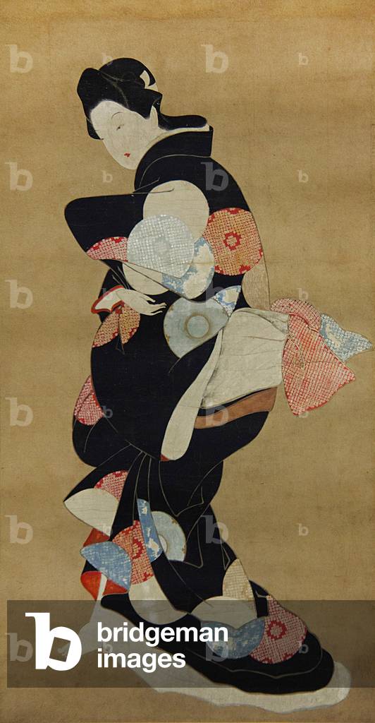 Dancer (colour on paper)