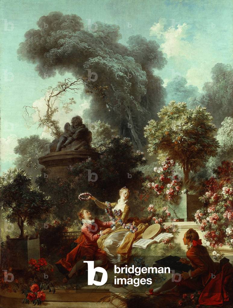 The Progress of Love: The Lover Crowned, 1771-72 (oil on canvas)