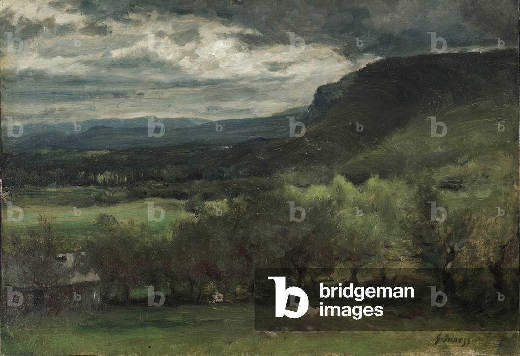 Immagine di Dipinto "Montclair" 1878 di George Snr. Inness
