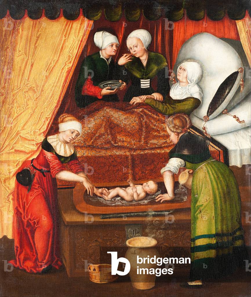 Birth of the Virgin Mary, 1518 (oil on panel)