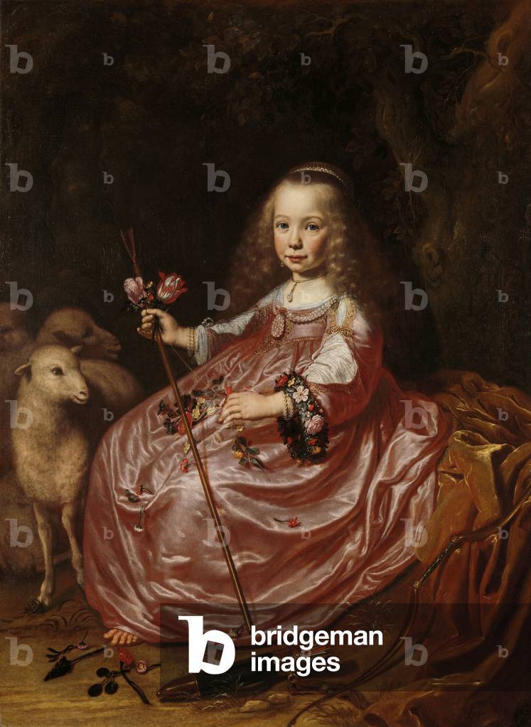 Portrait of Clara Alewijn, 1644 (oil on canvas)