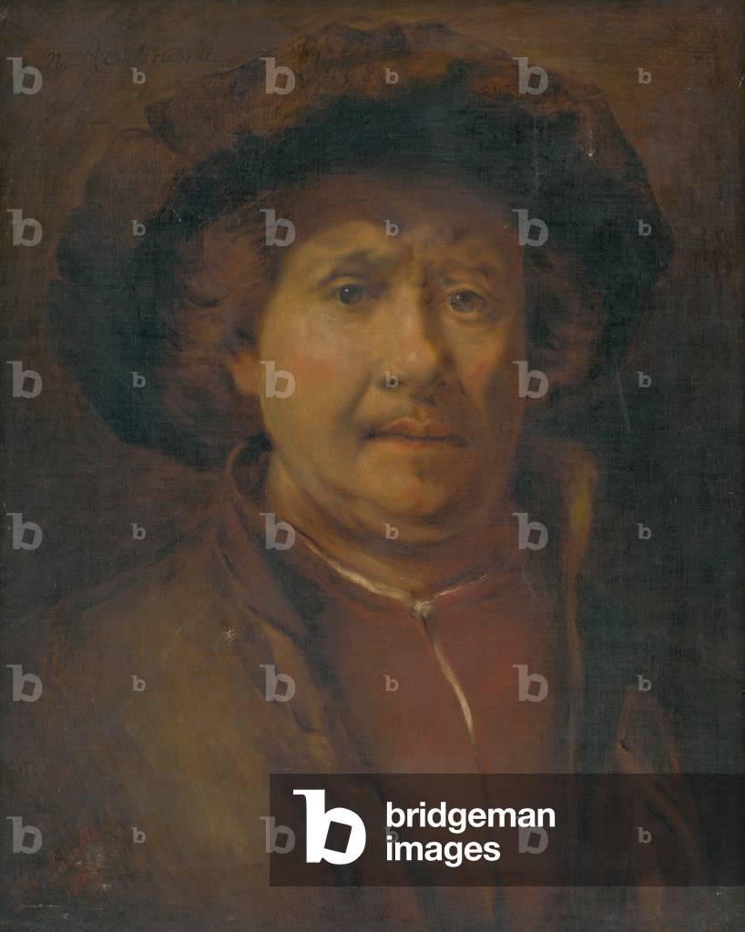 Self portrait (oil on canvas)