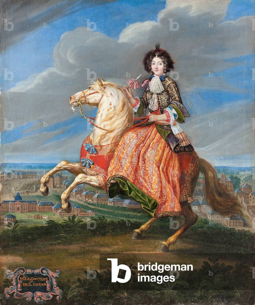 Madame La Comtesse de Saint Geran, c.1670 (oil on canvas)