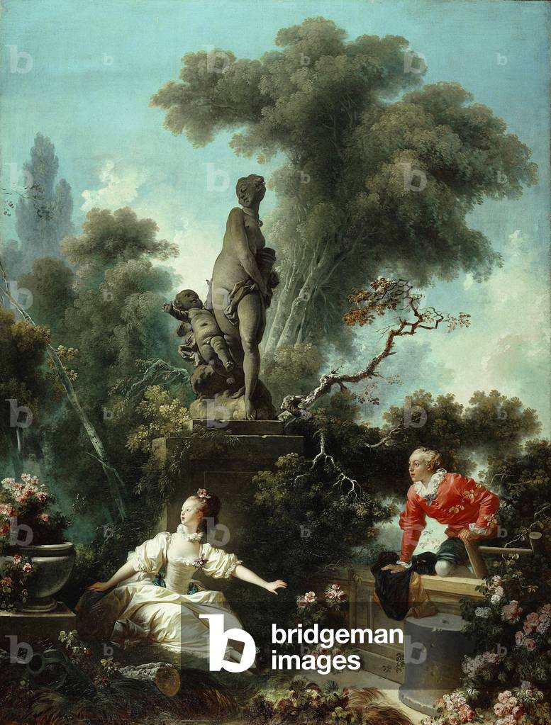 The Progress of Love: The Meeting, 1771-72 (oil on canvas)