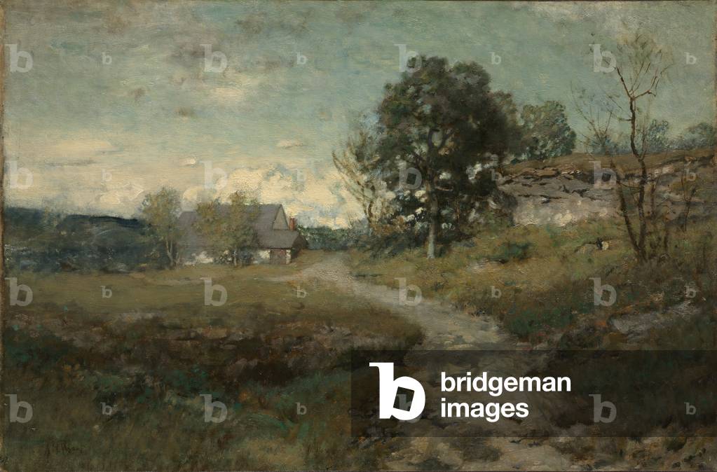 Immagine di Dipinto "Paesaggio di Arkville" 1880 di Alexander Helwig Wyant