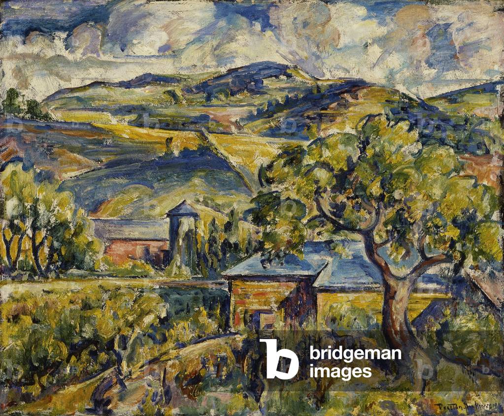 Maine Landscape, c.1917-21 (oil on canvas)