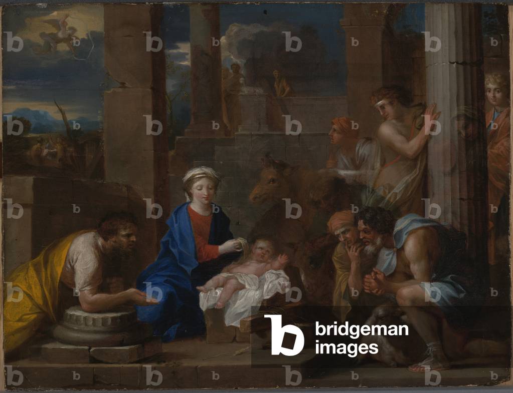 The Adoration of the Shepherds, c.1660-70 (oil on canvas)