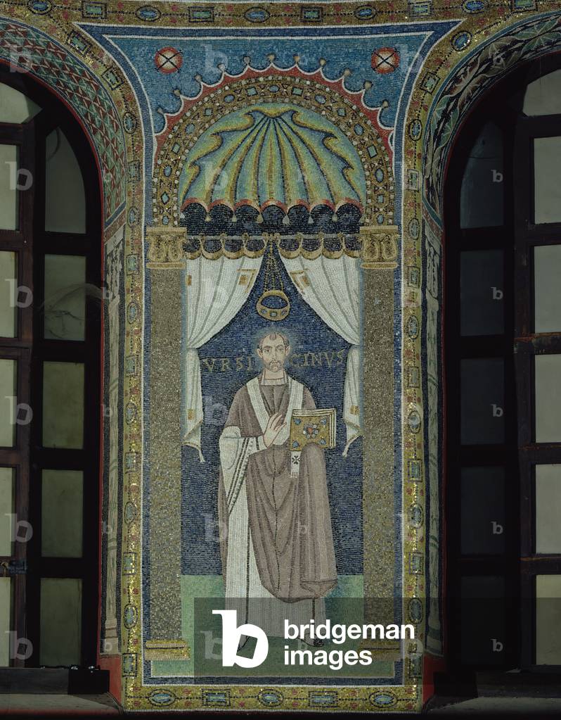 Ursicino, a bishop of Ravenna (mosaic)