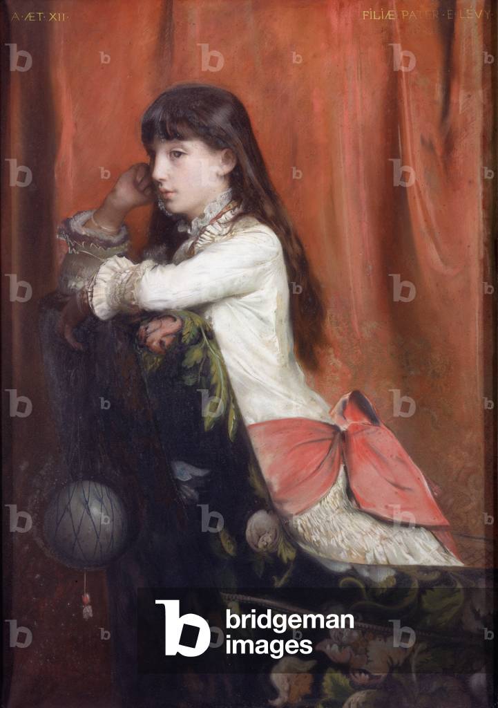 Mademoiselle Lia Levy, 1882 (oil on canvas)
