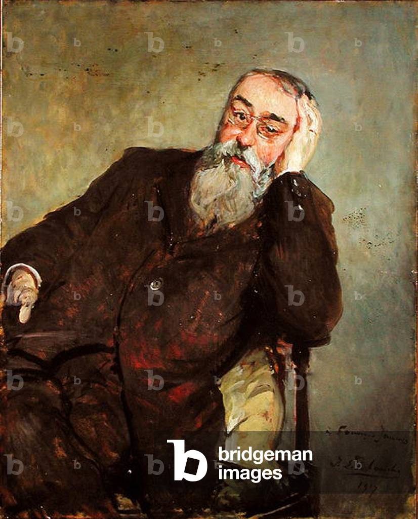 Francis Jammes (1868-1938) 1917 (Öl auf Leinwand)