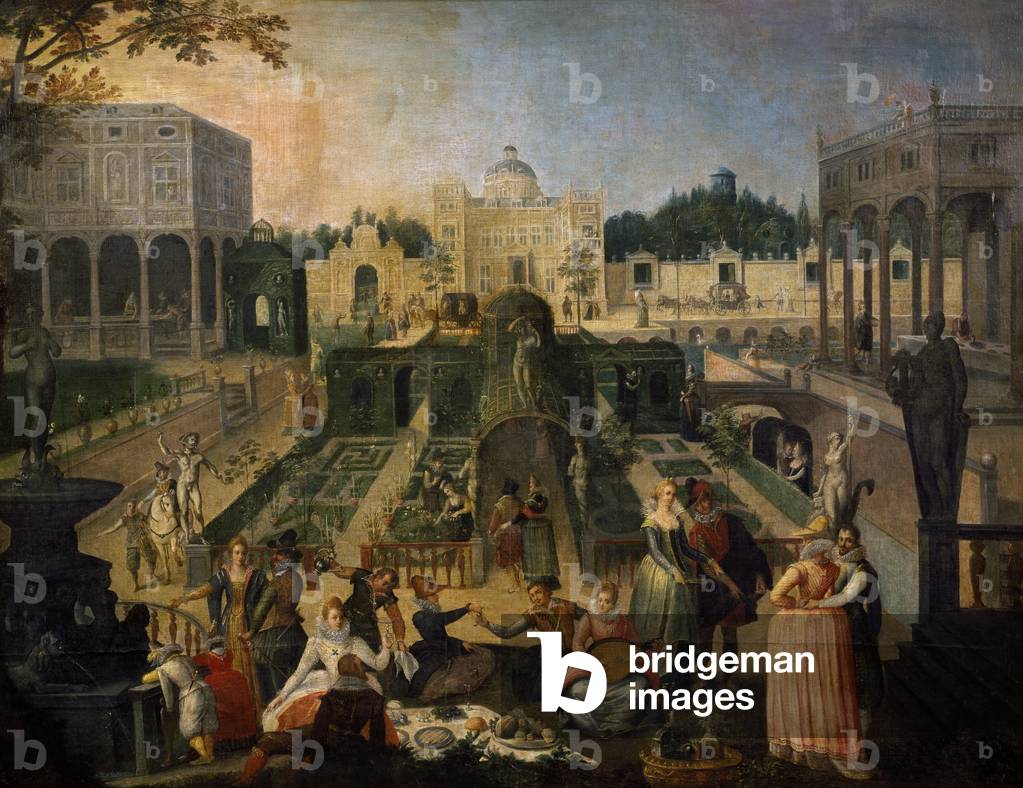 Una festa nel parco del duca di Mantova, c.1595 (olio su tela)