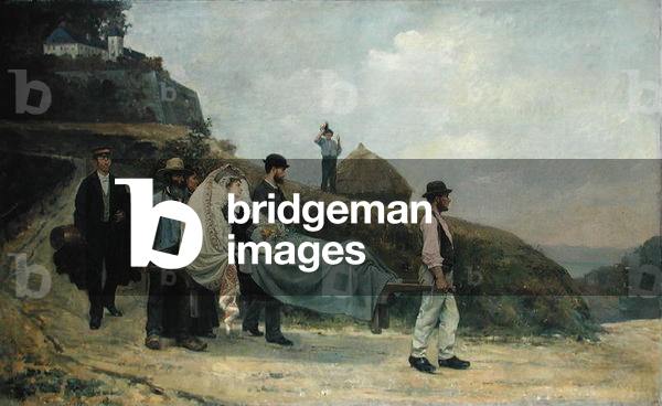 Immagine di Dipinto "Viaggio in Extremis", 1880 di Louis Adolphe Demarest