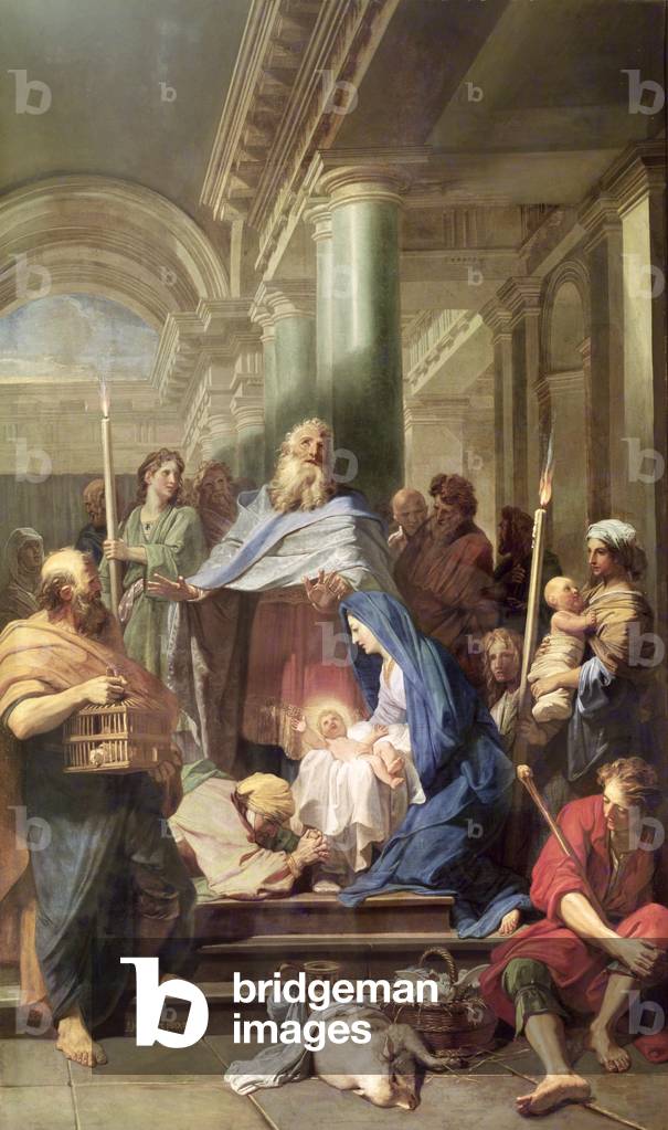 Image of Painting depicting The Presentation in the Temple, 1692 by Jean-Baptiste Jouvenet