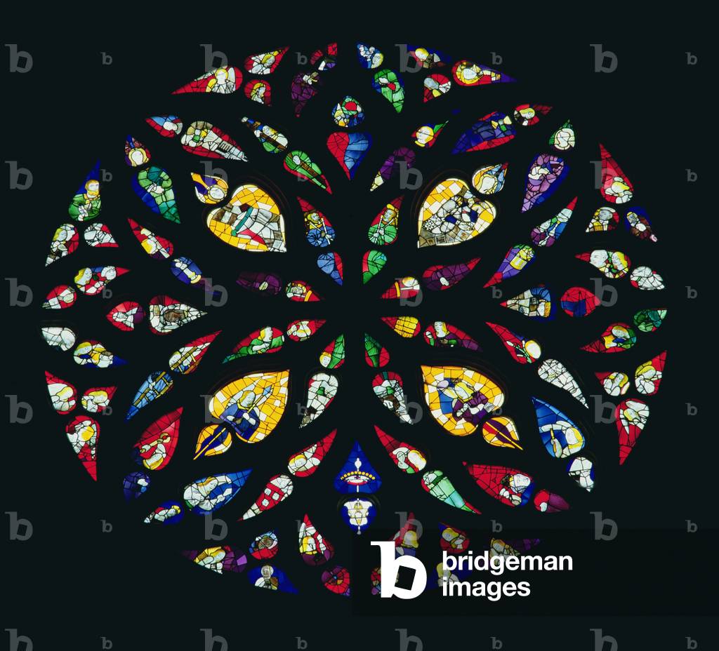 North window, 1512 (stained glass)