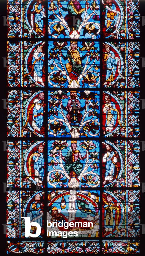 Tree of Jesse (lower half, detail)