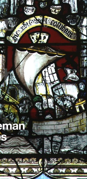 Noah embarking upon the Ark, 15th century