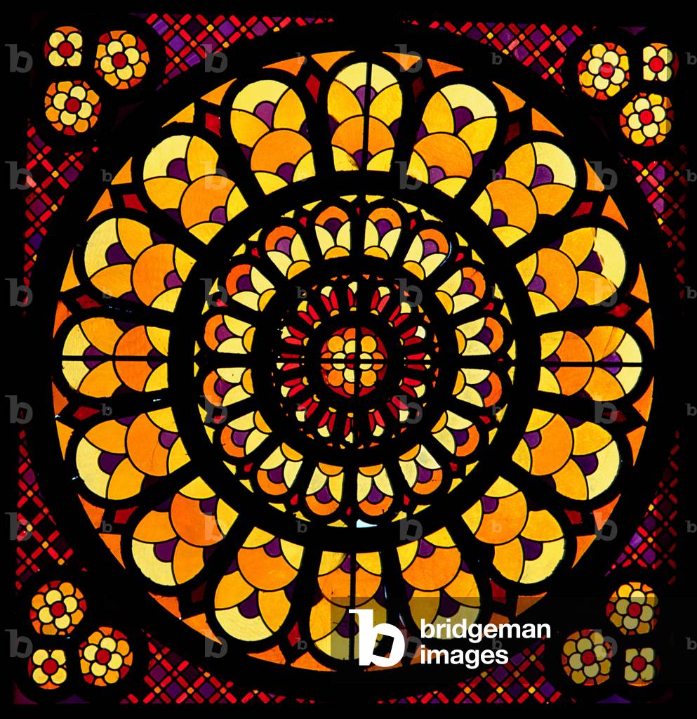 Rose window (stained glass)