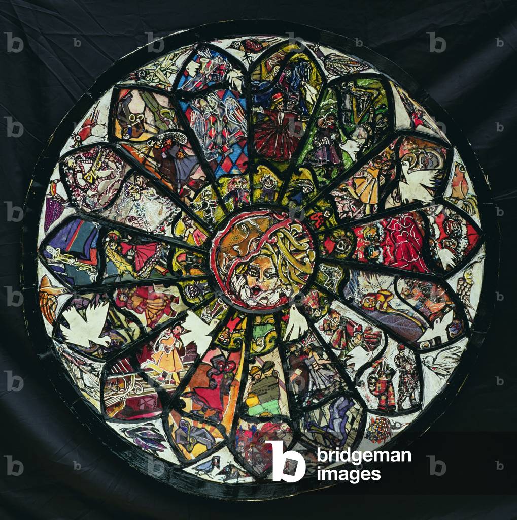 Rose window design, 2004