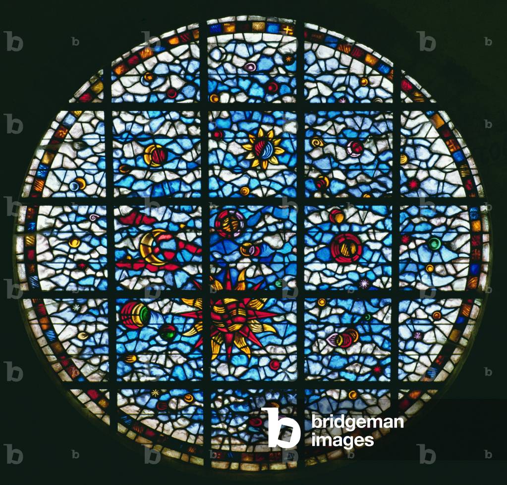 Rose window, 1978 (stained glass)