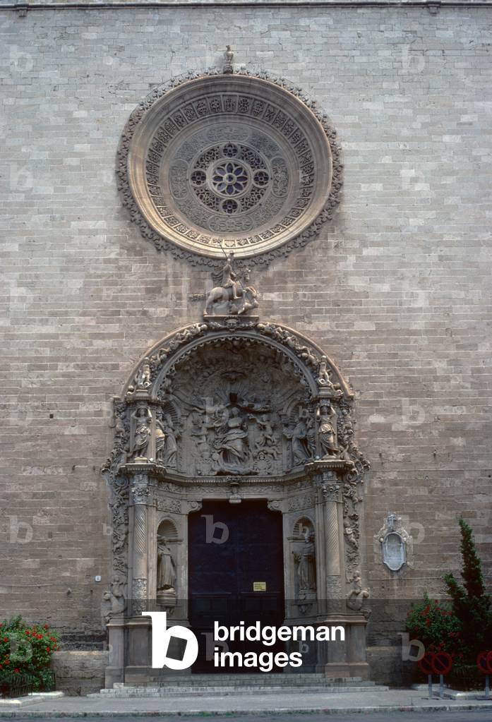 Exterior view of the church (photo)