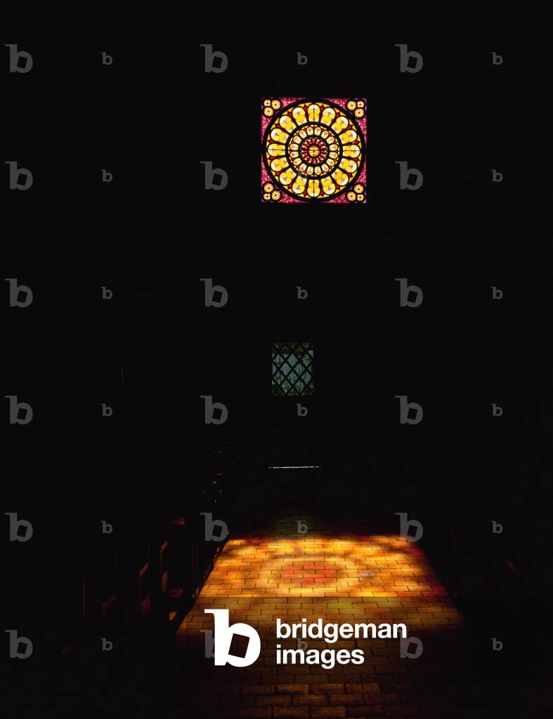 Rose window, 1936 (stained glass)