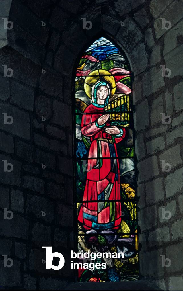 St. Cecilia (stained glass)