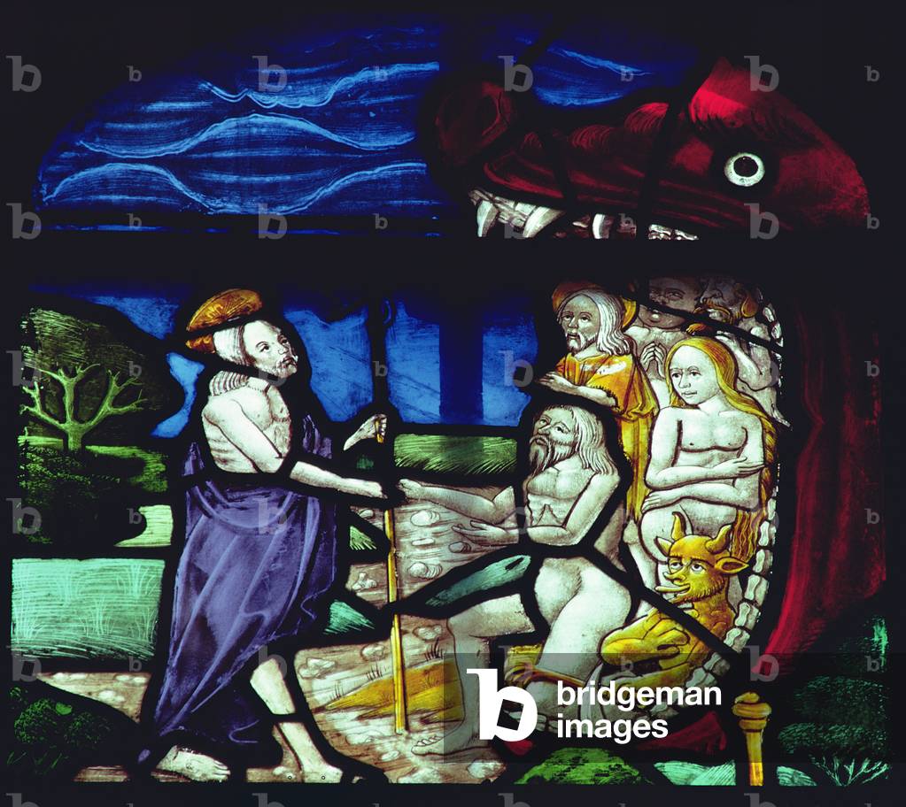 The Mouth of Hell (stained glass)