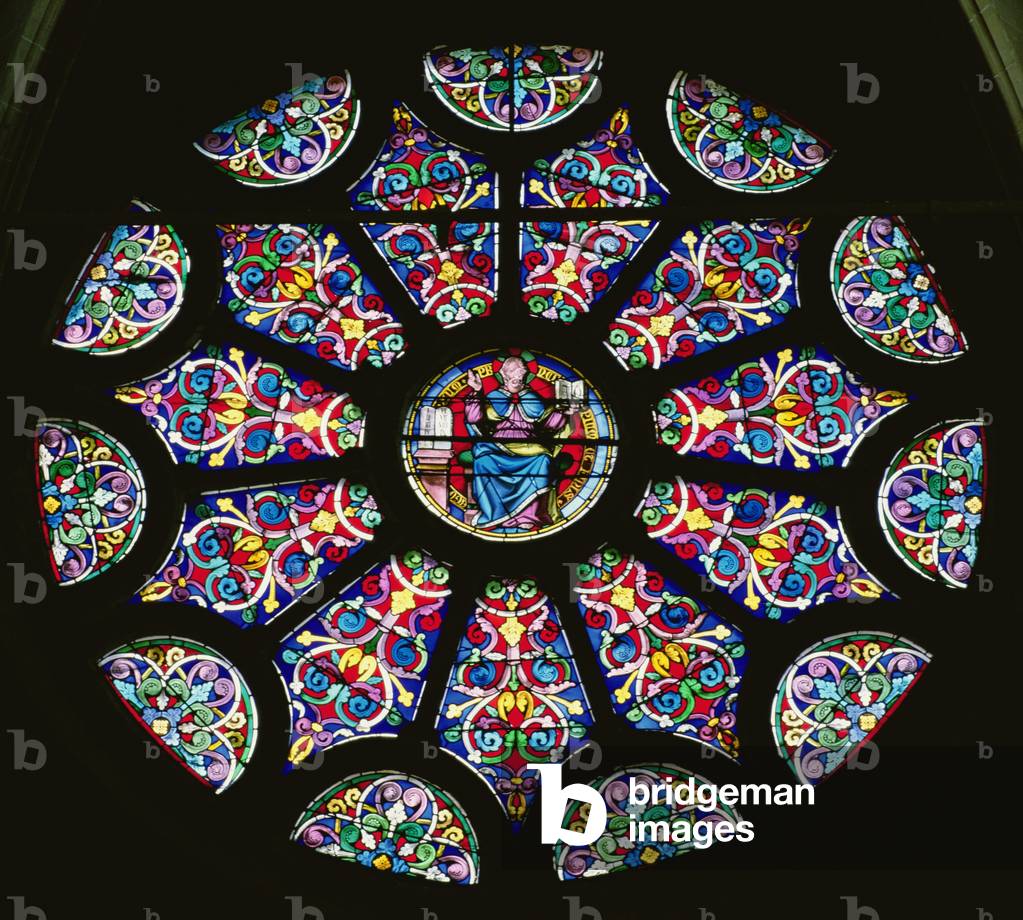 Rose window (stained glass)