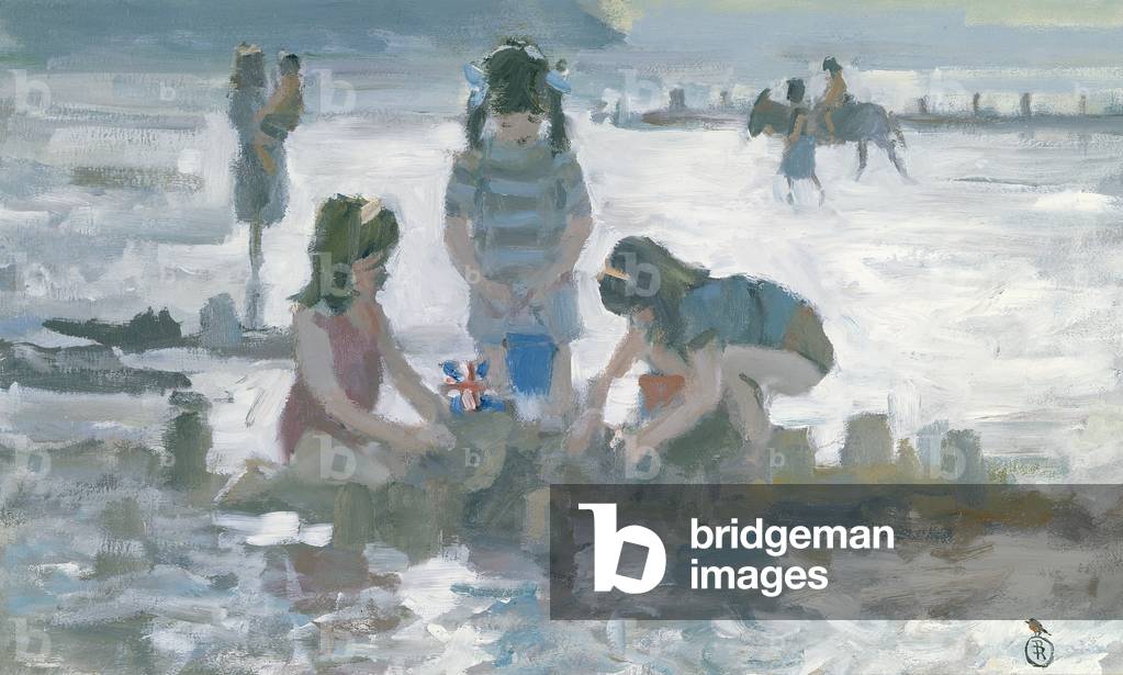 Edificio Castelli di sabbia (olio su tela)