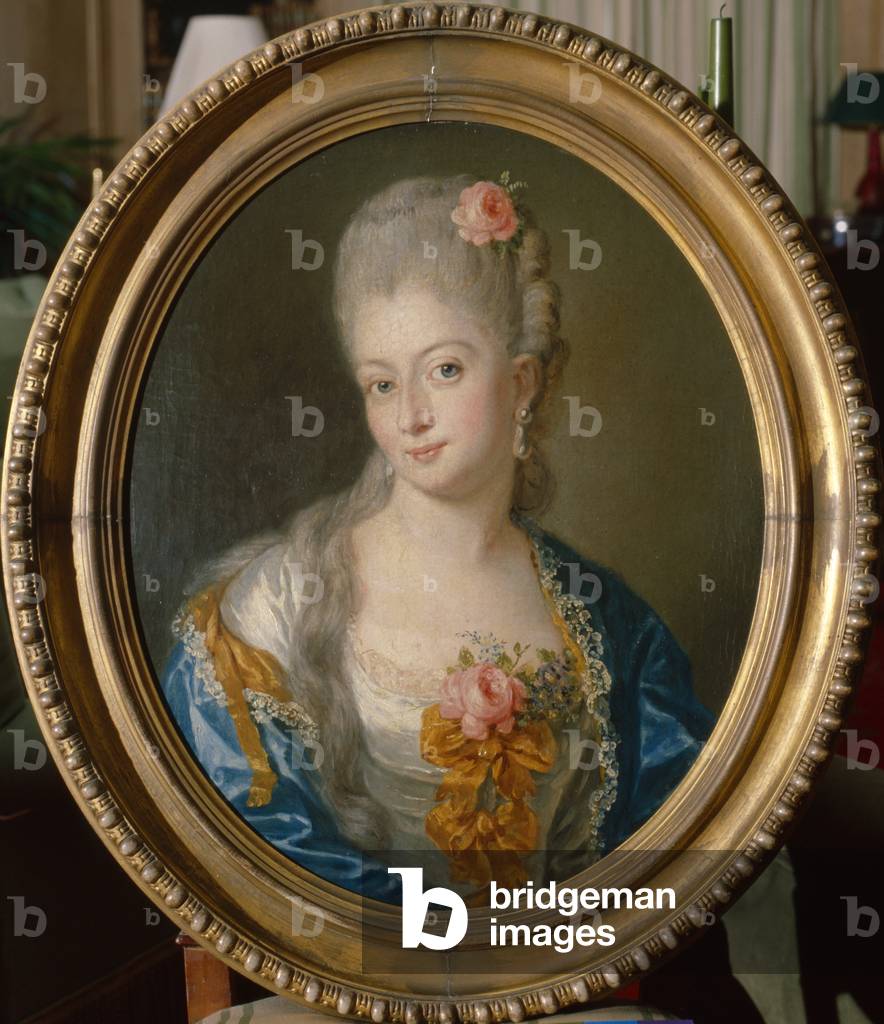 Charlotte von Bismarck (olio su tavola)