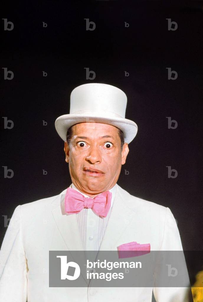 French Singer Henri Salvador Durint TV Programme Discorama November 18, 1971 (photo)